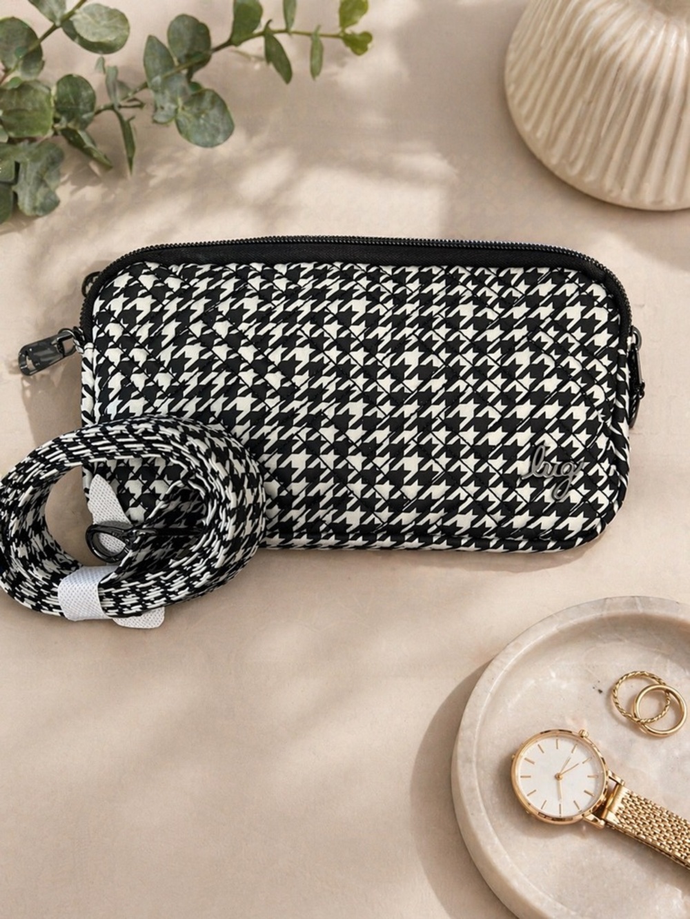 Lug Coupe XL Micro Houndstooth
